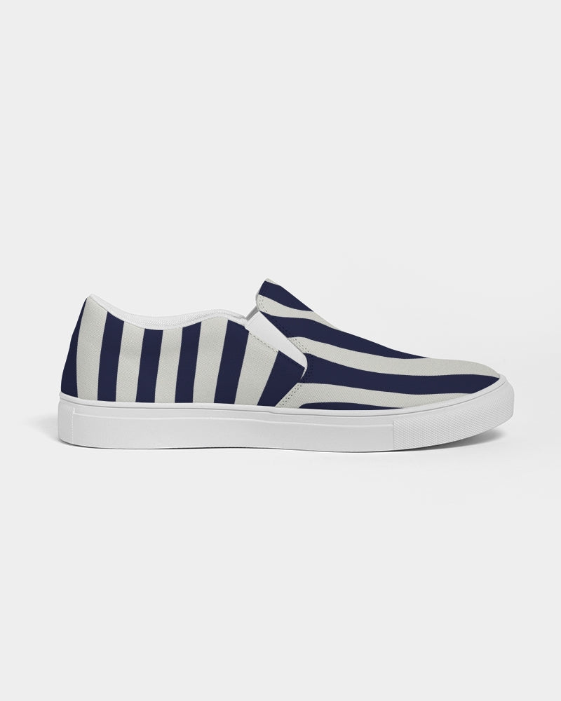 Abstract Zebra  Slip-On Canvas Shoe