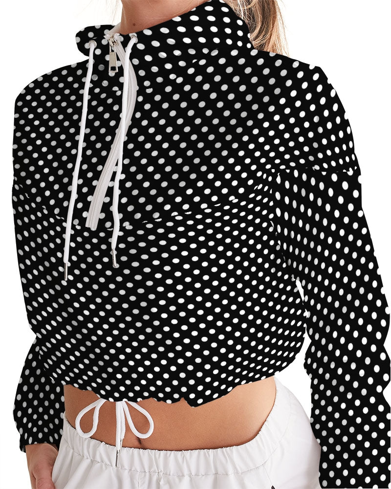 Retro Polka Dots  Windbreaker