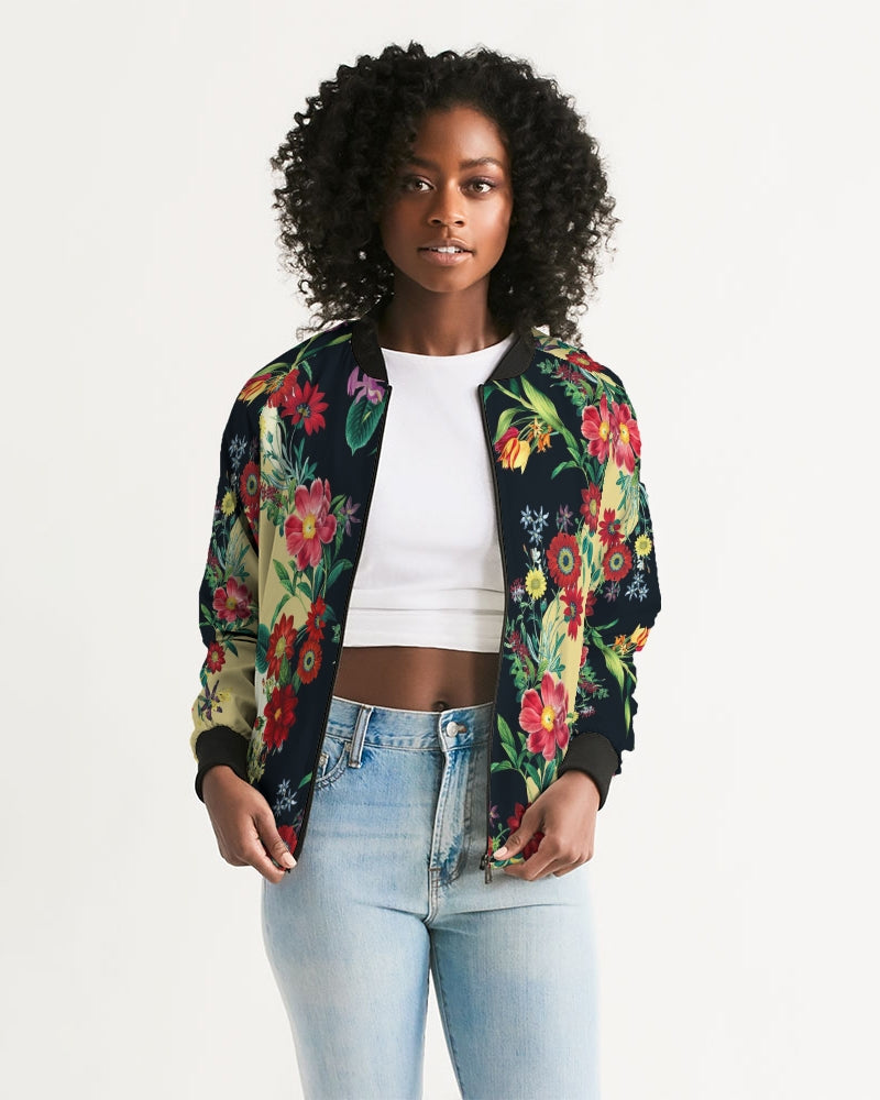 Floral  Botanic  Bomber Jacket