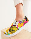 Pop Art King's Burger Canvas Shoe