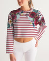 Pop Art  Cropped Sweatshirt