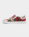 Pop Art Flowers On Canvas Shoe