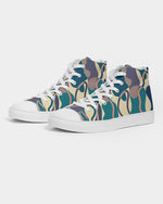 Retro Forest  High top Canvas Shoe