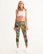 Pop Art Crowded Yoga Pants