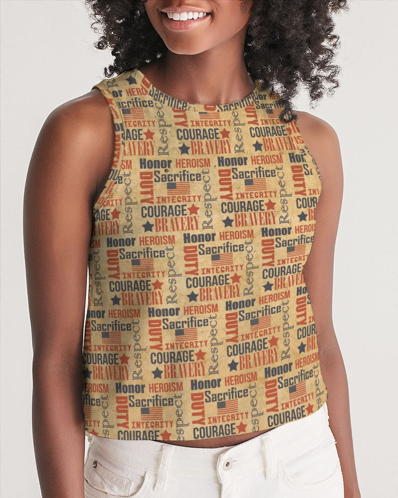 Retro Military  Tank Top