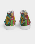 Pop Art Look At My Face  Canvas Shoe