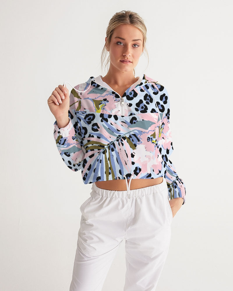 yoga Woods Women's Cropped Windbreaker