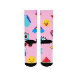 Pop Art  pink Socks