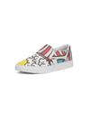 Pop Art Movie Night Slip-On Canvas Shoe