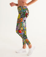 Pop Art Crowded Yoga Pants