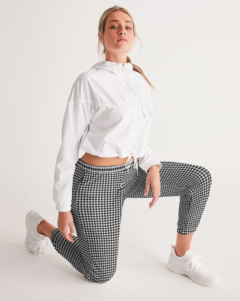 Small Houndstooth Women's Track Pants