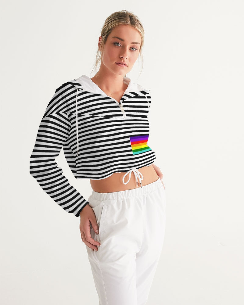 Pop Art  Cropped Windbreaker