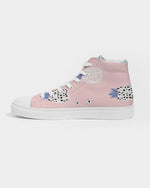 Summer Pineapples  High top Canvas Shoe