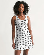 Pop Art Eyelashes Racer back Dress