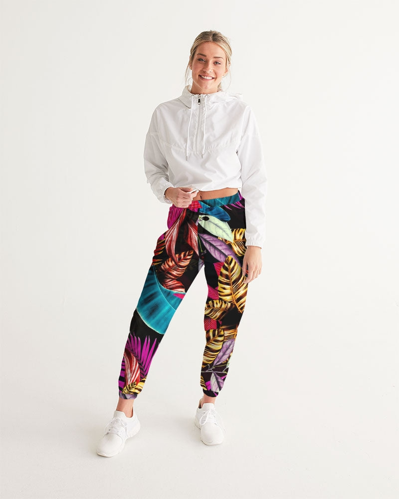 Summer Foliage Feather Track Pants