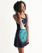 On the moon Women's Racerback Dress