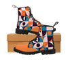 Women's Canvas Boots vintage print