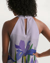 Bunny and Flowers Women's Halter Dress