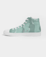 Abstract Green Camouflage Shoe