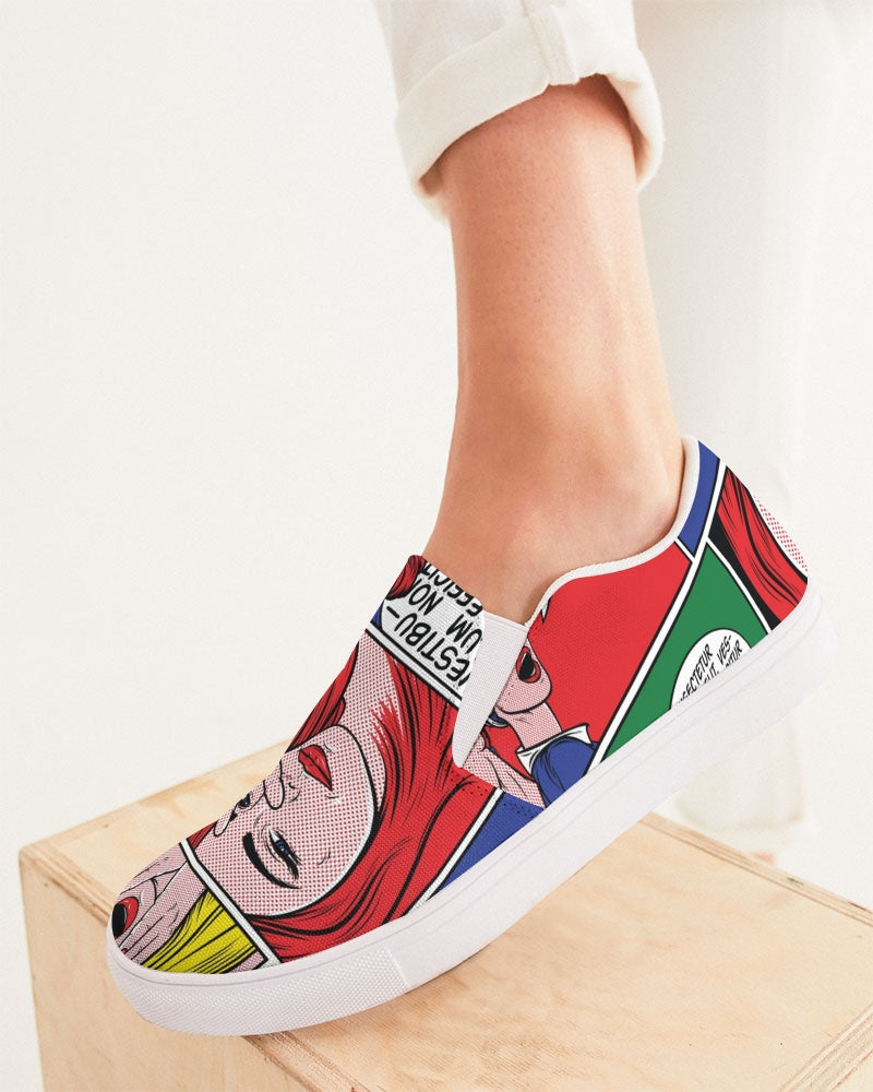 Pop Art Comic   Canvas Shoe