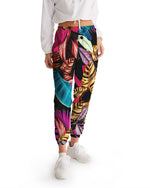 Summer Foliage Feather Track Pants