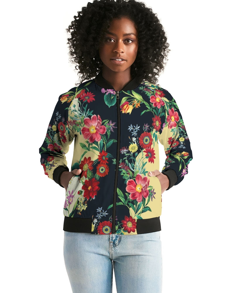 Floral  Botanic  Bomber Jacket