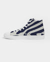 yoga Zebra  High top Canvas Shoe