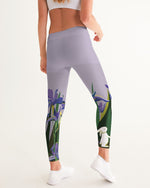 Bunny and Flowers Women's Yoga Pants