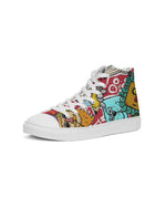 Pop Art Look At My Face  Canvas Shoe