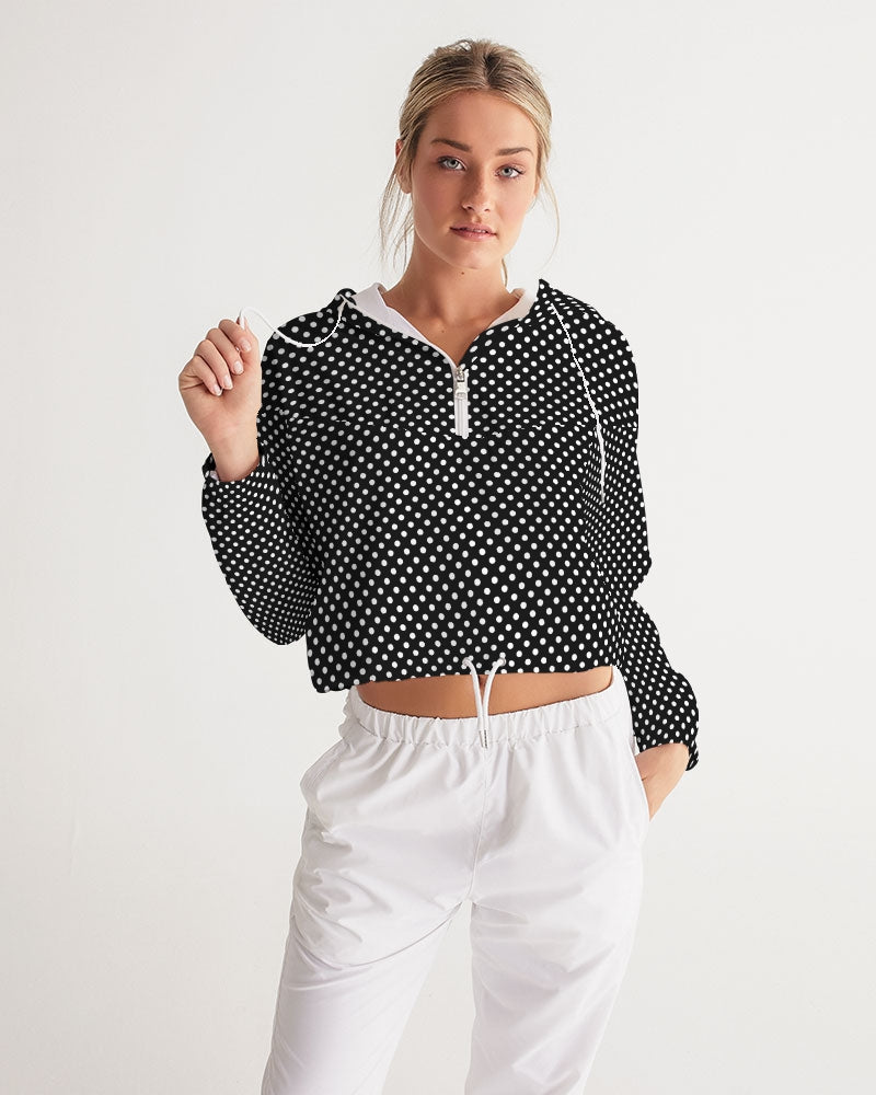 Retro Polka Dots  Windbreaker