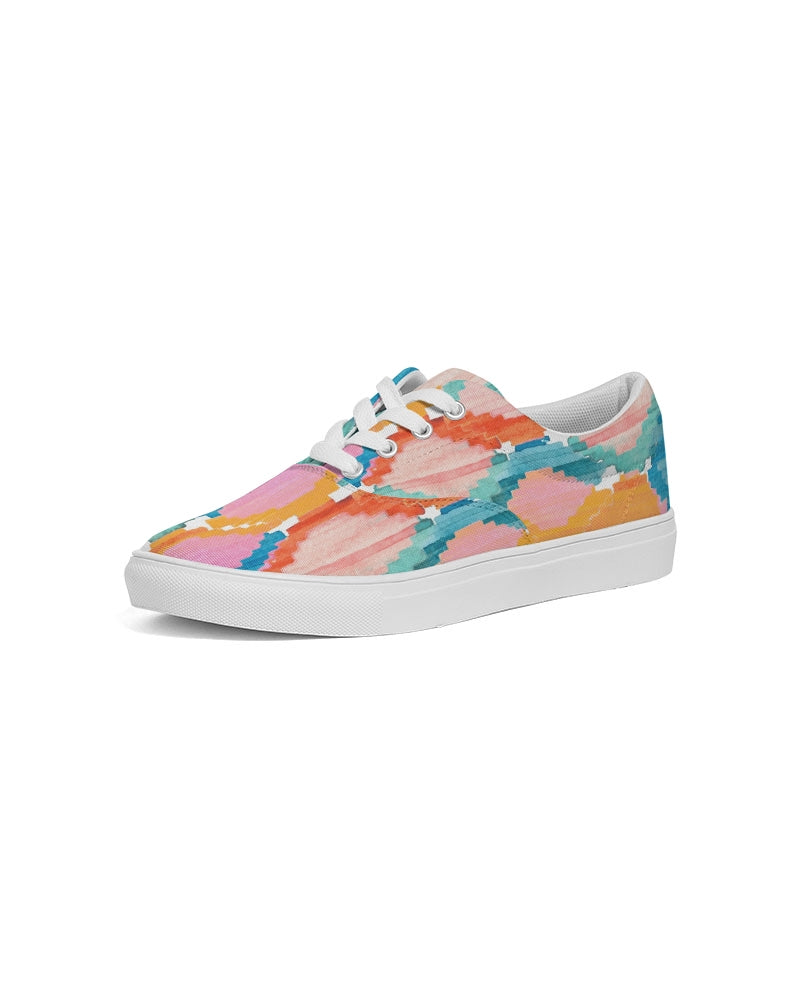 Retro Marmalade  Lace Up Canvas Shoe