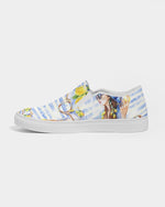 Summer Lemons  Canvas Shoe